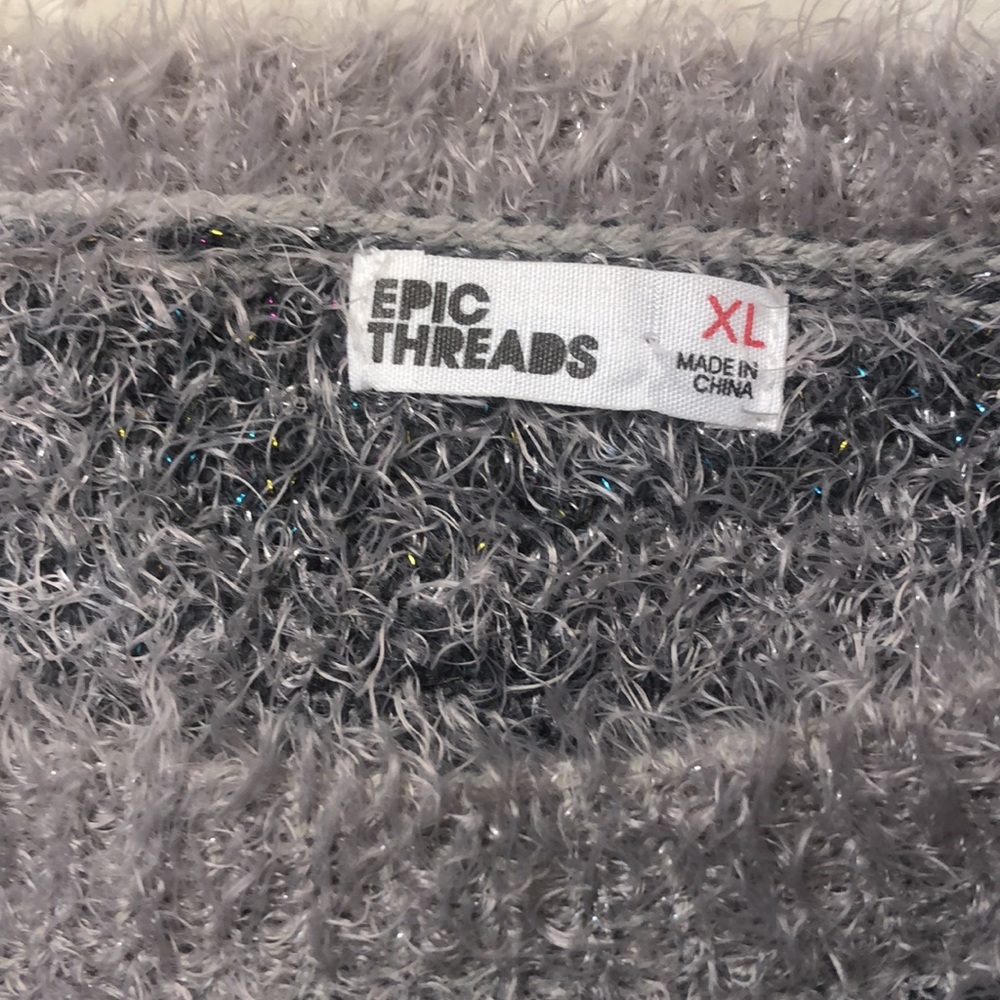 Epic Threads Leopard Sweater - Picture 3 of 4